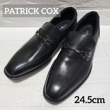 PATRICK COX 비즈니스 슈즈 가죽 블랙 24.5cm