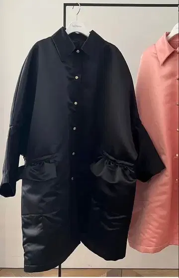 새상품 rosymonster frifri cocoon satin coat