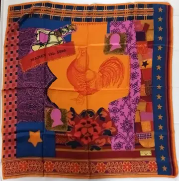 Cristian LACROIX 실크 스카프 85 x 85 미사용품