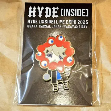 EXPO2025 HYDE 미야쿠미야쿠 변신 흔들흔들 핀 배지 HYDE