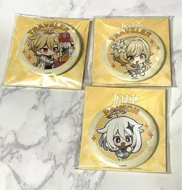 호요페스 원신 캔뱃지 3개 세트