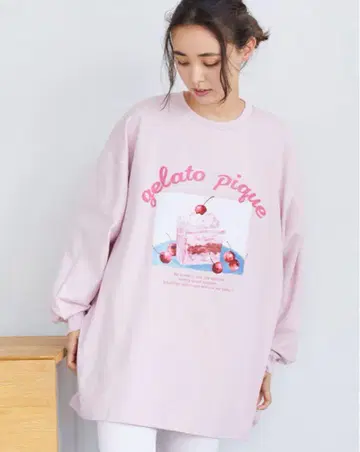 젤라또피케 하이칼로리 원포인트 롱T