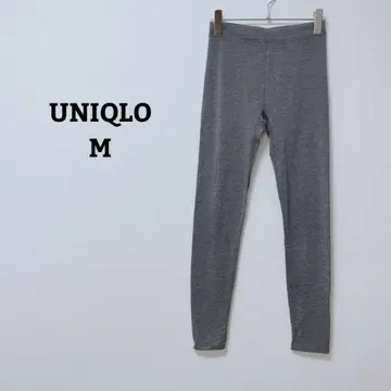 유니클로 스패츠 레깅스 히트텍 울트라 웜 허리밴딩 심플 M
