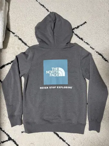 THE NORTH FACE 그레이 후드티 S