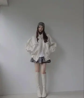 fiction tokyo Faux Leather Blouson