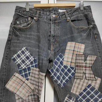 5982 칼 헬무트 데님 O 사이즈 패치워크