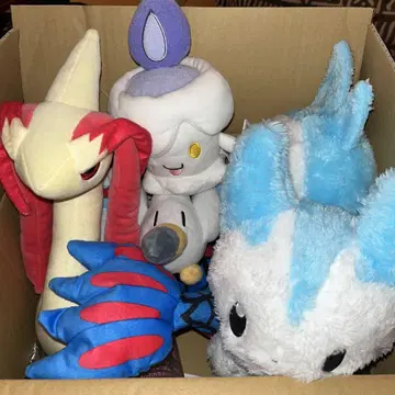 포켓몬 봉제 인형 세트 미사용 4체 귀여운 봉제 인형