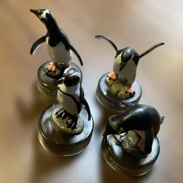 펭귄 피규어 4체 세트 2