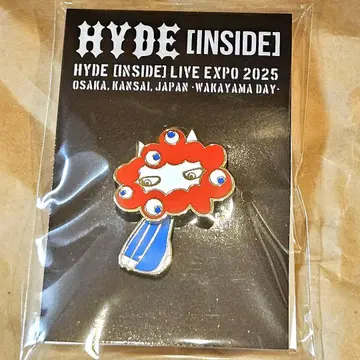 EXPO HYDE 미야쿠미야쿠 변신 흔들흔들 핀 배지 Edyh Ver.