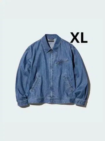 UNIQLO 유니클로/집업 블루종 데님 XL