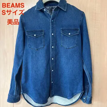 [새상품급] BEAMS 데님 셔츠 S 사이즈