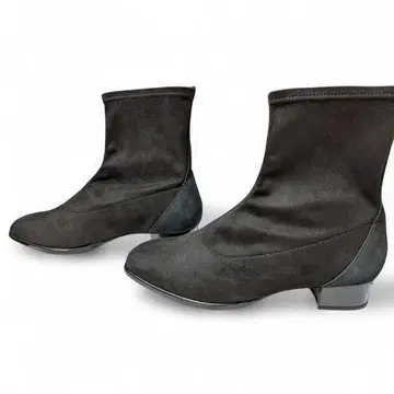 [ 새상품급 ] with width 24cm 스웨이드 숏부츠 3E