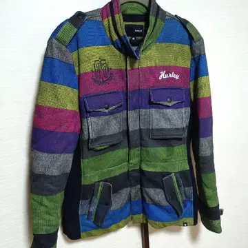Hurley 스트라이프 자켓 M 사이즈