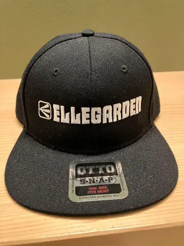 ELLEGARDEN 캡 블랙 새상품급