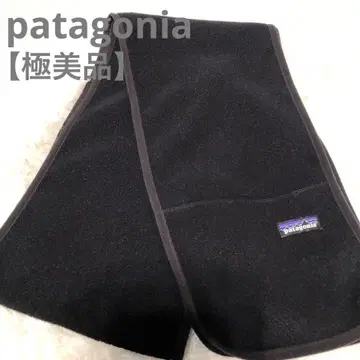 [컨디션 최상] 파타고니아 플리스 머플러 블랙