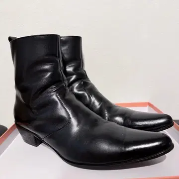 천연 가죽 숏부츠 28cm minsobi