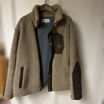 DUFFER 플리스 자켓 M 사이즈 베이지
