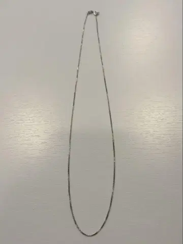 실버 925 체인 목걸이