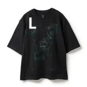 요네즈켄시 가라쿠타 고양이 T셔츠 L