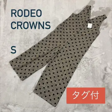 RODEO CROWNS 살로펫 오버롤 도트 무늬