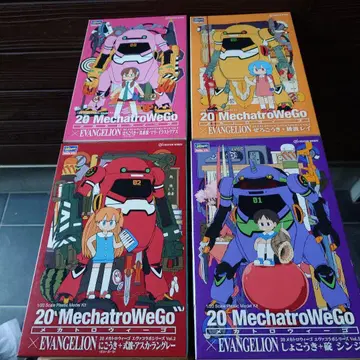 하세가와 메카트로 위고 에바 콜라보레이션 시리즈 4체 세트