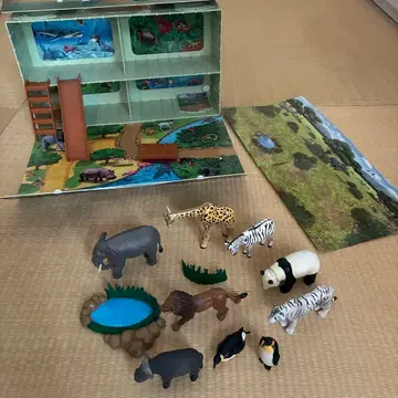 아니아 세트 애니멀 어드벤처 & 동물 9체 세트