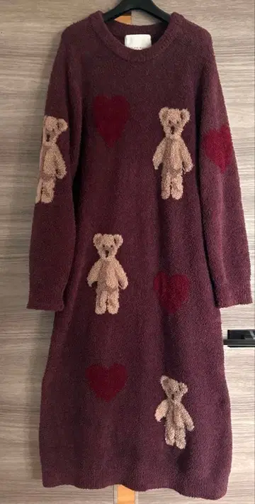 젤라토 피케 원피스 베어 곰 하트 홀리데이 한정판