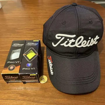 Titleist 블랙 캡 Pro V1 볼 세트