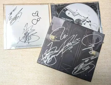 theGazettE 친필 사인 CD 2점 세트