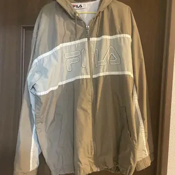 FILA 후드 부착 나일론 자켓 M