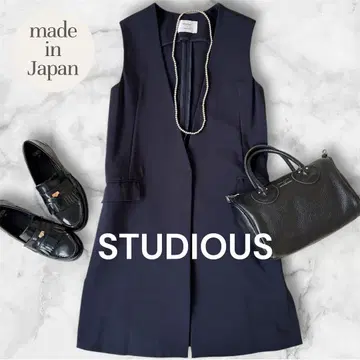 스투디오스STUDIOUS 롱베스트 네이비