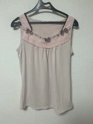 axes femme 탱크탑 핑크 리본