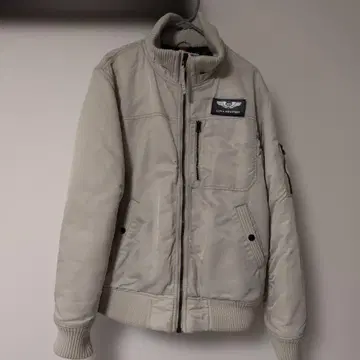 ALPHA INDUSTRIES MA-1 플라이트 자켓 베이지