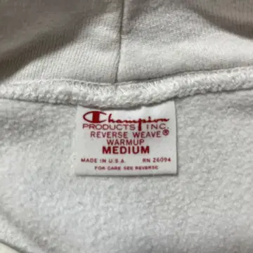 Champion 챔피온 리버스 위브 made in USA 빨간색 택