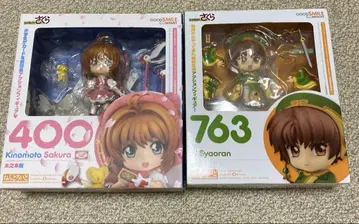 넨도로이드 카드캡터 사쿠라 키노모토 사쿠라 리 샤오랑 2체 세트