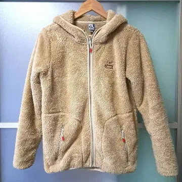 CHUMS 후드 부착 보아 자켓 M 베이지