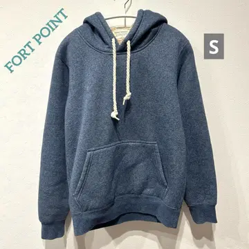 FORT POINT 다크 블루 후드티 S 사이즈 보아 후드티