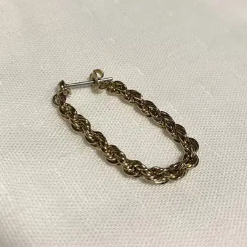 빈티지 골드 체인 귀걸이