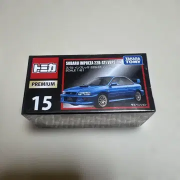 토미카 PREMIUM SUBARU IMPREZA 22B-STI