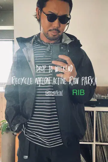 OVY Recycle Nylon Active Rain Parka