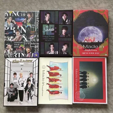King & Prince DVD+CD 묶음 판매 6세트