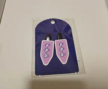 토끼 디자인 헤어 클립 2개 세트