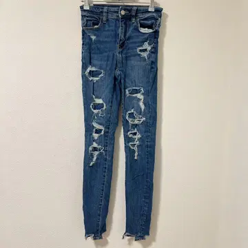 AMERICAN EAGLE 데미지 스키니 데님