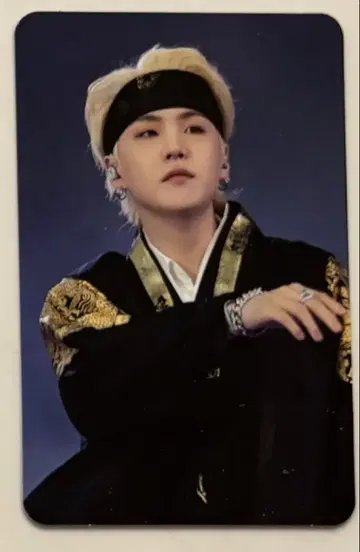 BTS SUGA 영화 혜택 포토 카드