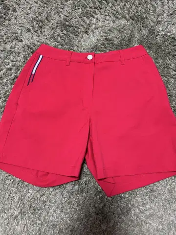 Tommy Hilfiger 여성용 골프 팬츠 빨간색