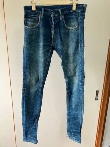 오니 데님 20oz 오니 비 시크릿 HANZO 슬림 테이퍼트