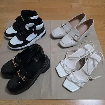 여성 신발 4켤레 묶음 판매