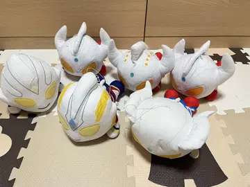 울트라맨 시리즈 빅 봉제 인형 6개 묶음 판매