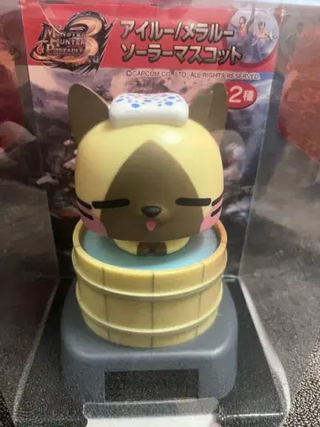 몬스터 헌터 아이루 솔라 마스코트 작동품