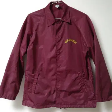 VAN GUARDS 빈티지 바람막이 나일론 자켓 80